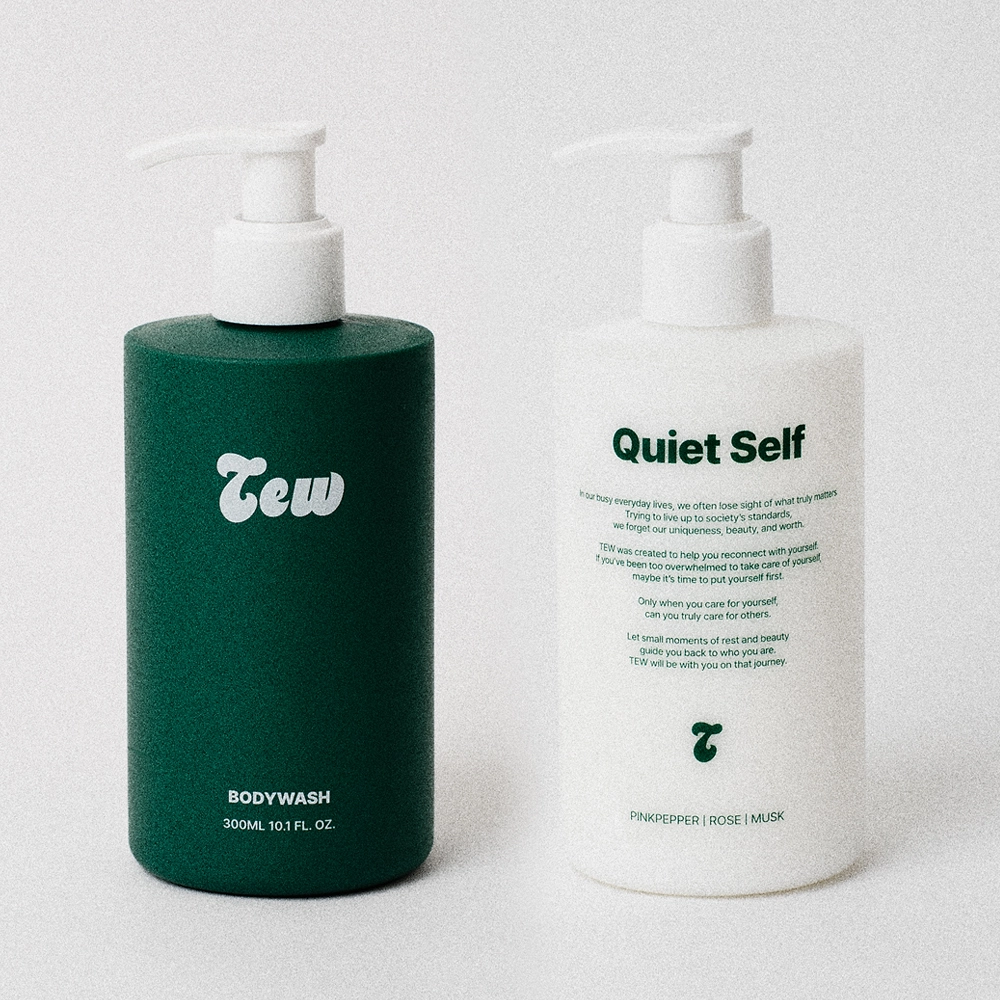 Quiet Self Body Wash&Lotion Set｜콰이어트셀프 바디 워시&로션 세트